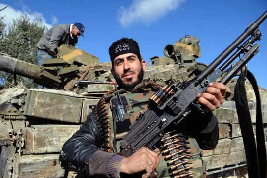 Tổng thống Mỹ Barack Obama đã ra lệnh cung cấp vũ khí cho phe nổi dậy ở Syria - Ảnh: AFP