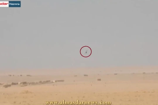 Video: Binh sĩ Syria bắn rơi một drone do thám của IS 