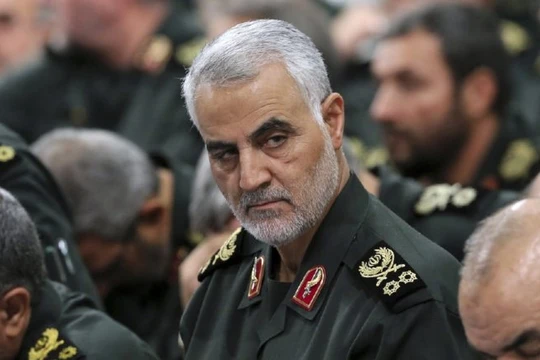 tư lệnh trưởng lực lượng Vệ binh Cộng hòa Cách mạng Hồi giáo Iran, tướng Haj Qassem Soleimani