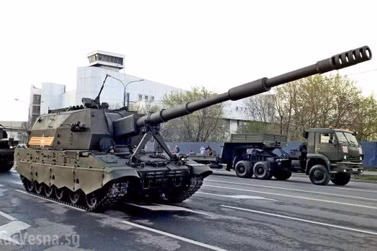 Pháo tự hành SAU Koalitsiya – robot chiến trường