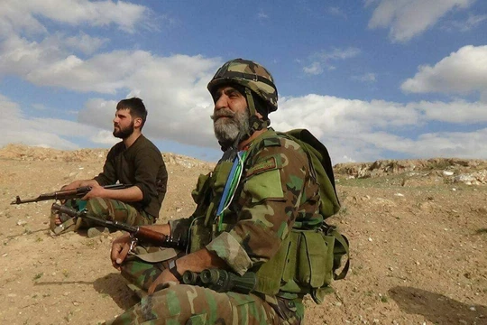 Chuẩn tướng Issam Zahreddine trên chiến trường Deir Ezzor
