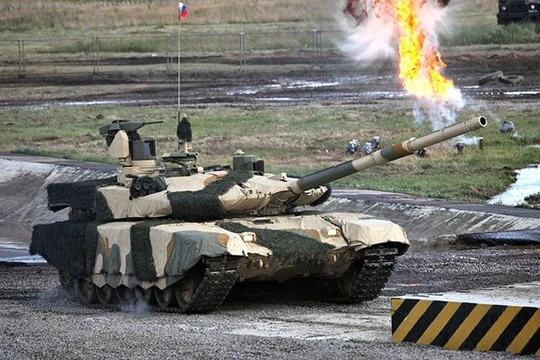 Khám phá sức mạnh xe tăng chủ lực T-90MS