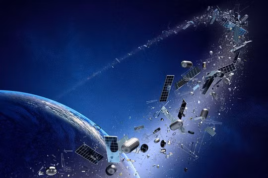 Hơn 100 triệu vật thể không hoạt động, mảnh vụn bay xung quanh trái đất. Ảnh E&T