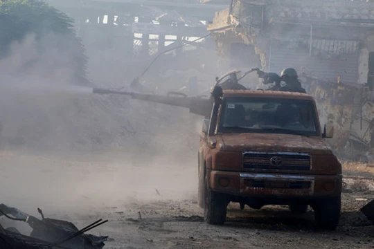 Giao chiến ác liệt trên chiến trường Aleppo