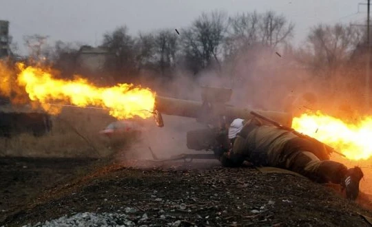 Binh sĩ lực lượng Lugansk sử dụng tên lửa chống tăng ATGM
