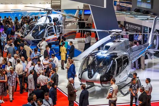 Thế giới trực thăng 'loáng mắt' trong triển lãm ở Moskva
