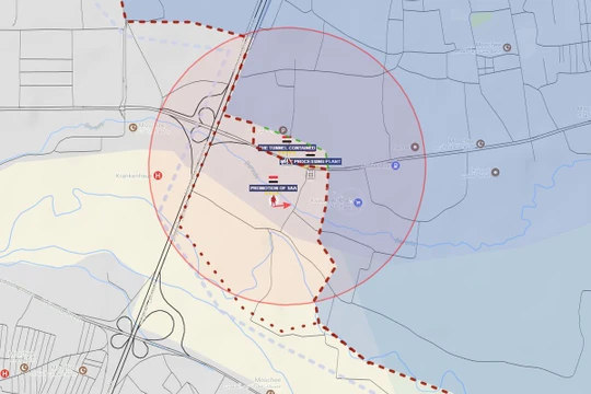 Cuộc chiến diễn ra ác liêt trong khu vực quận Jobar và thị trấn Ayn Tarma (Tam giác Ayn Tarma)