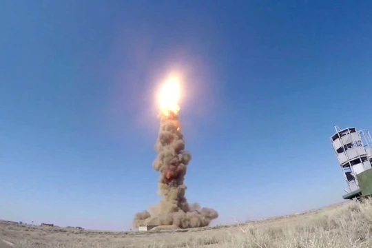 Nga thử nghiệm tên lửa đánh chặn mới. Ảnh minh họa Russian Gazeta.