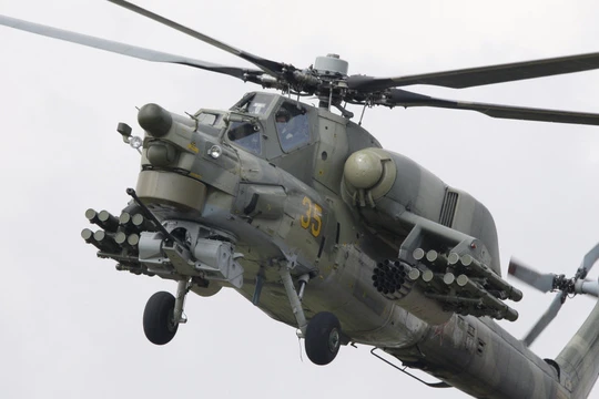 Trực thăng tấn công Mi-28N (Thợ săn đêm) - ảnh Sputnik 