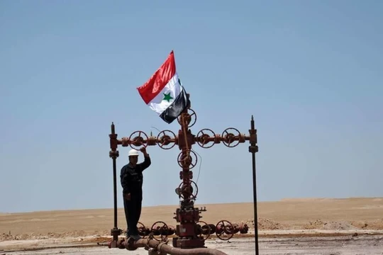 Dòng khí gas bắt đầu chảy vào đường ống dẫn khí ở Syria