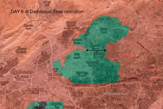 Tổng quan tình hình khu vực Đông Ghouta, ảnh South Front