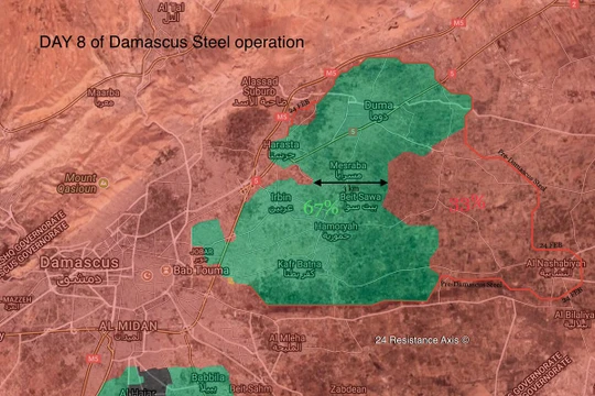 Tổng quan tình hình khu vực Đông Ghouta, ảnh South Front