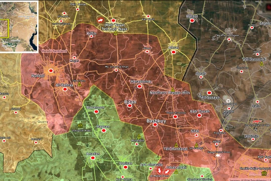 Quân đội Syria bắt đầu cuộc tấn công lực lượng Hồi giáo cực đoan ở thành phố Aleppo
