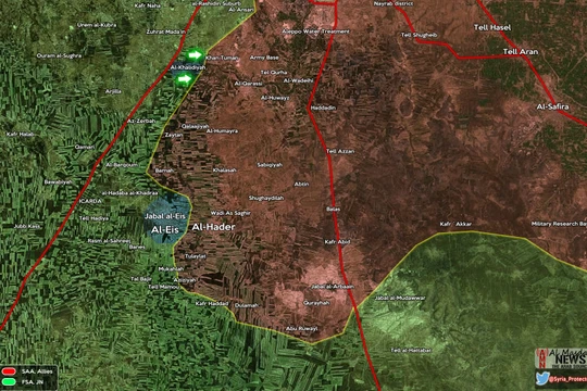 Lực lượng Hồi giáo cực đoan chiếm al-Khalidyah và đánh rộng ra phía nam Aleppo 