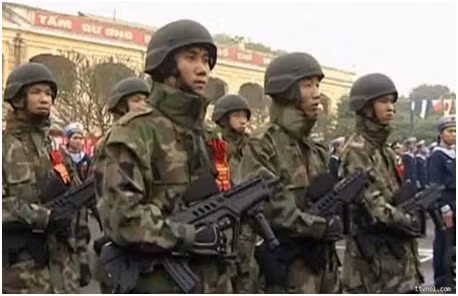 Súng trường tự động tấn công Tavor 21 của Hải quân đánh bộ Việt Nam