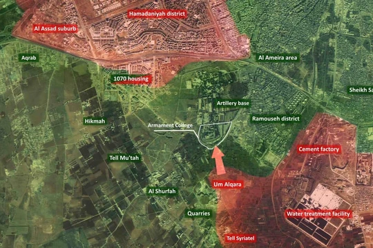 Bản đồ chiến sư khu vực quận Ramouseh