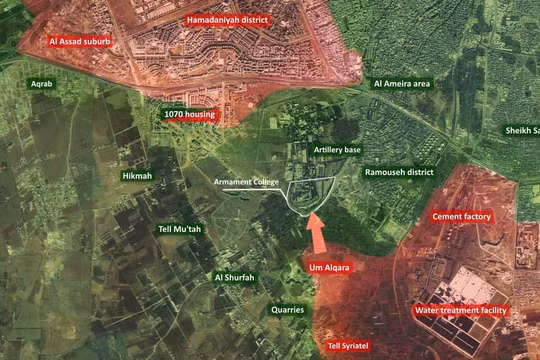 Bản đồ chiến sư khu vực quận Ramouseh