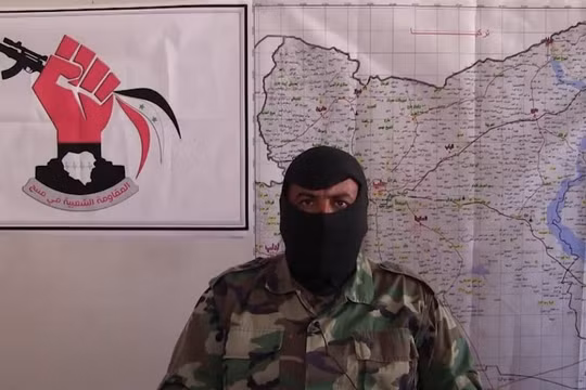 Ảnh tuyên truyền nhóm Kháng chiến Rộng rãi Raqqa. Ảnh: Masdar News.