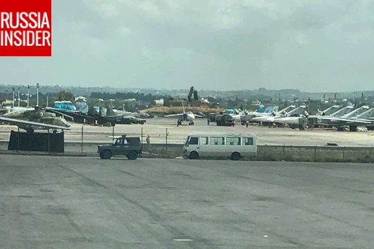 Toàn cảnh căn cứ không quân Hmeymim của Nga ở Latakia