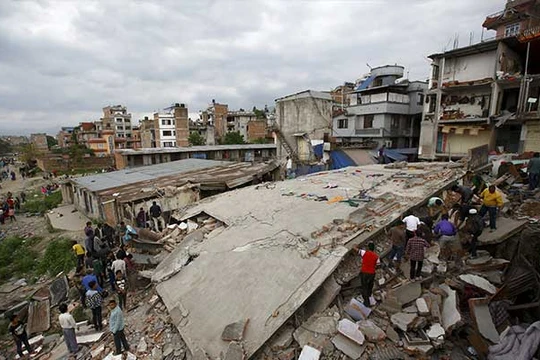 Nepal tan hoang sau động đất