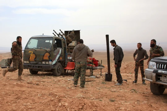 Quân đội Nga bắt đầu rà phá bom mìn ở Palmyra