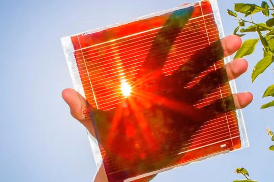 Pin điện mặt trời Perovskite. Ảnh minh họa SciTechDaily.