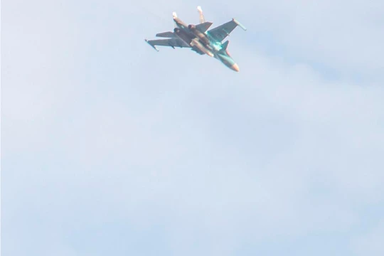 Không quân Nga không kích trên chiến trường tỉnh Homs