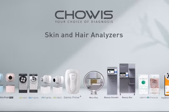 Công ty Chowis Hàn Quốc, sử dụng AI, Bigdata phân tích và cung cấp mỹ phẩm cá nhân hóa. Ảnh AsiaTechDaily