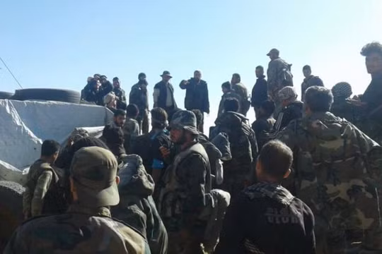 Binh sĩ lữ đoàn 42 trên cao nguyên Golan - ảnh minh họa Masdar News