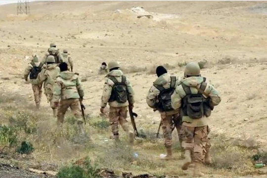 Quân đội Syria tiến công trên chiến trường Palmyra