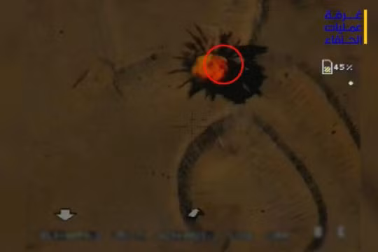 Máy bay không người lái IRGC Iran tấn công trận địa của IS trên sa mạc tỉnh Deir Ezzor