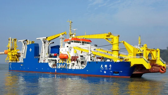 Tàu cuốc Trung Quốc có tên là Tian Jing Hao