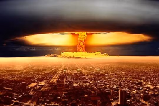 Hình ảnh mô phỏng một vụ nổ vũ khí hạt nhân chiến lược