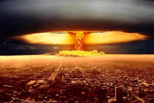 Hình ảnh mô phỏng một vụ nổ vũ khí hạt nhân chiến lược