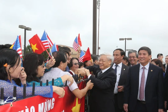 Tổng bí thư Nguyễn Phú Trọng thăm Hoa Kỳ