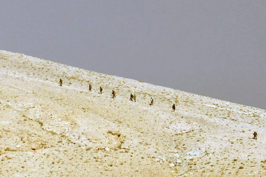 Lực lượng Tigers giành được núi Tal SyriaTel, Tây Palmyra (video)