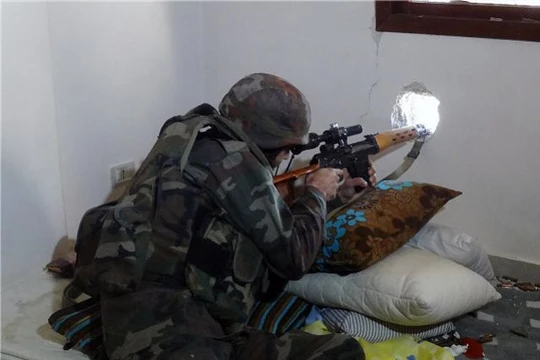 Cuộc chiến tàn khốc giữa những lính bắn tỉa tại Syria 