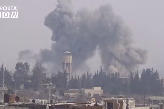 Không quân Syria không kích ác liệt vùng Đông Ghouta - ảnh video minh họa