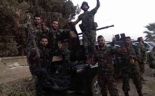 Lực lượng Tigers chuẩn bị tấn công trên vùng nông thôn Tây Aleppo