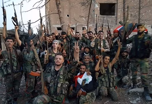 Binh sĩ lực lượng quân tình nguyện Palestine - ảnh minh họa Masdar News