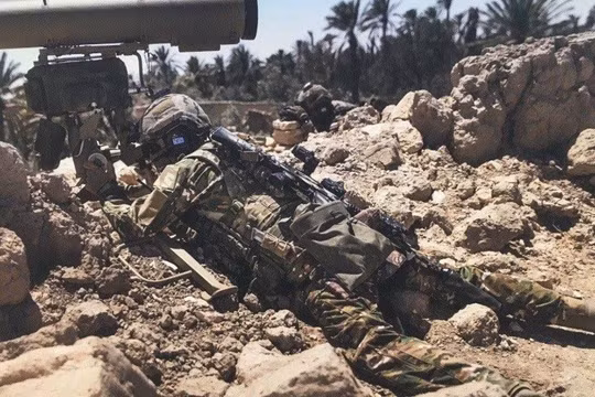 Lính đặc nhiệm Nga trên chiến trường Syria