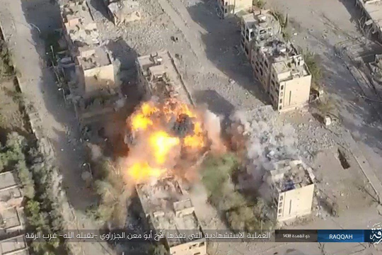 Lực lượng dân quân người Kurd đối mặt với những vụ đánh bom tự sát kinh hoàng của IS ở Raqqa