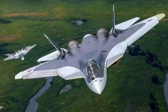 Su-57 Nga. Ảnh minh họa: Mil.news.sina.