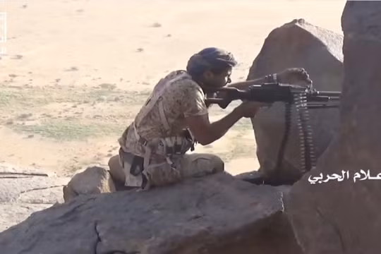 Chiến binh Houthi, chiến đấu trên chiến trường Ả rập Xê út. Ảnh minh họa South Front