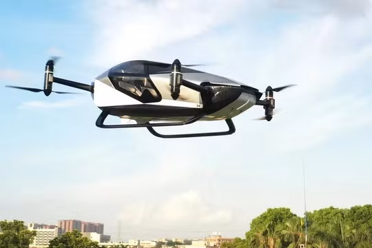 Ô tô bay eVTOL Xpeng X2. Ảnh Interesting Engineering.