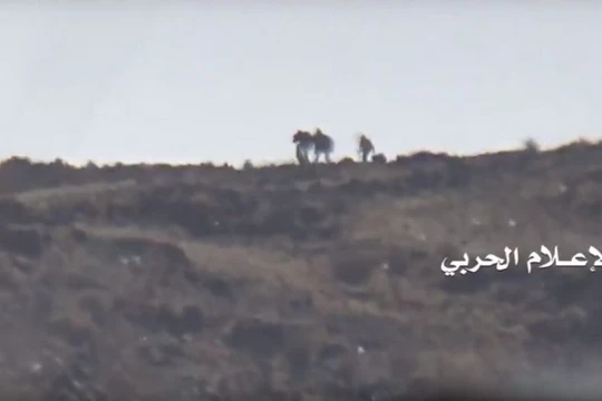 Các binh sĩ Ả rập Xê út, nạn nhân của tay súng bắn tỉa Houthi - ảnh minh họa video