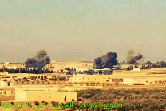 Pháo binh lực lượng Tiger dội lửa vào IS trên chiến trường Aleppo