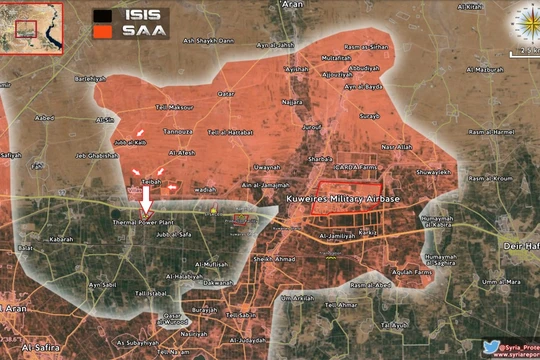 Lực lượng đặc biệt tinh nhuệ Tigers chiếm Nhà máy nhiệt điện Aleppo