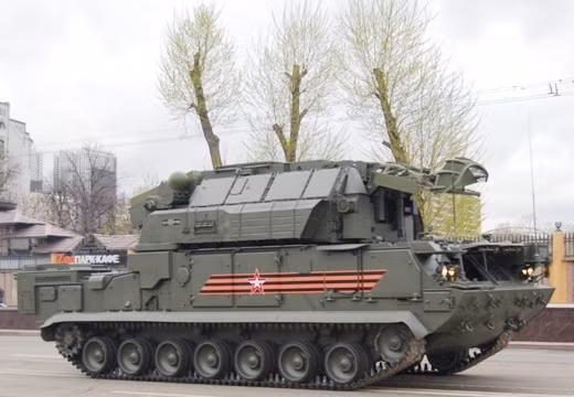 Tổ hợp tên lửa tầm gần Tor -M2 Nga. Ảnh minh họa Moldova Vesti