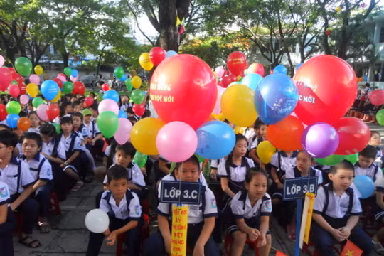 Cả nước khai giảng ngày 5-9 - Ảnh tư liệu